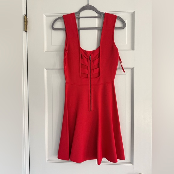 BCBG MaxMara Small Bandage Fit and Flare Dress - Picture 10 of 10